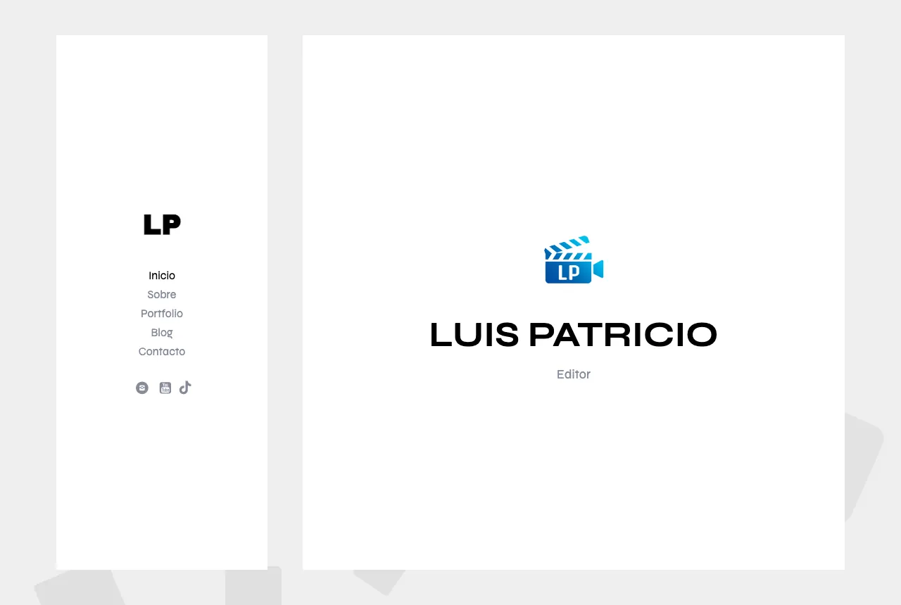 Página web de Luis Patricio — Marca personal, proyecto real