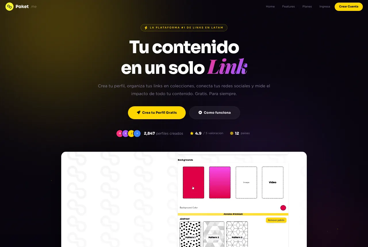 Página web de Poket — proyecto real de creatupaginaweb.mx
